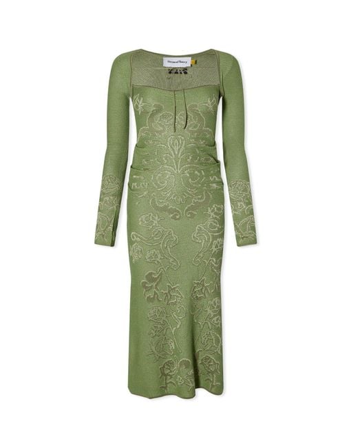 House Of Sunny Green The Envy Dress