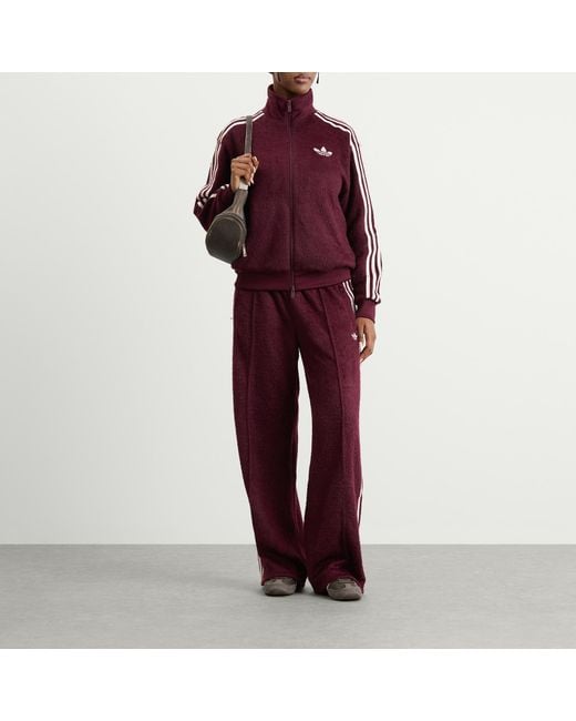 Adidas Purple Mohair Firebird Track Top