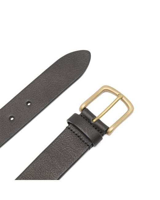 Andersons Black Andersons Casual Leather Belt for men