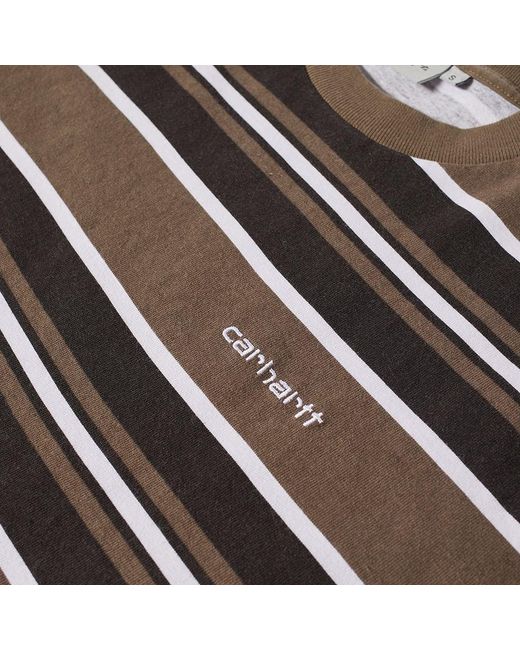 Carhartt WIP Cotton Corfield Stripe T-shirt for Men | Lyst