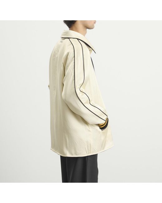 Bode Black Monogram Snap Reversible Jacket for men