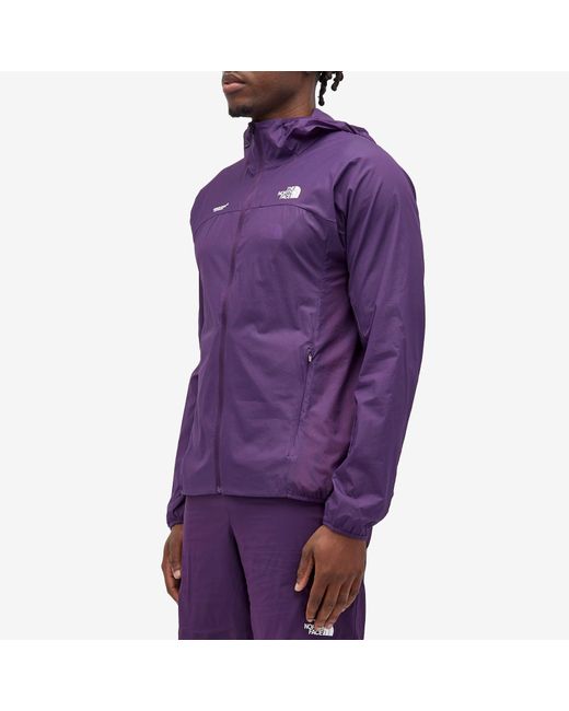 The North Face Purple X Undercover Trail Run Packable Wind Jacket for men