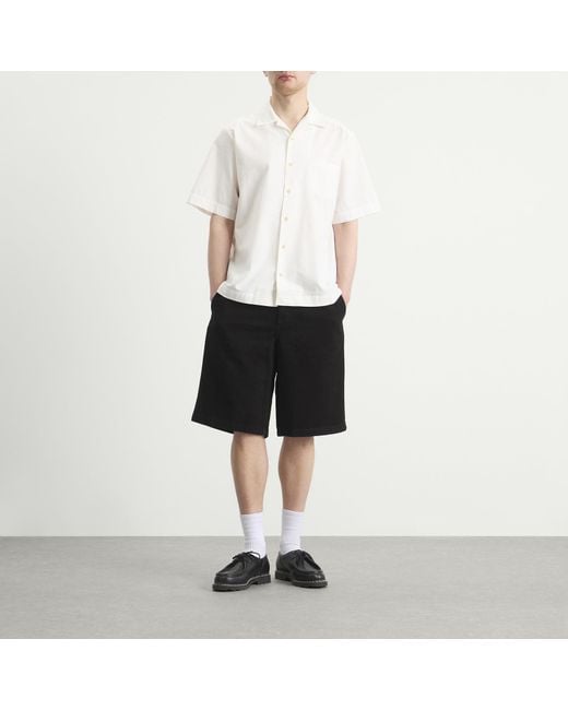 A.P.C. White Jude Vacation Shirt for men