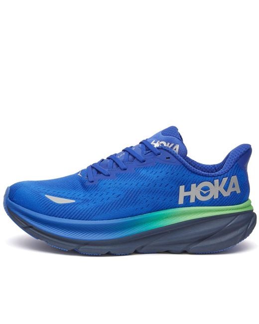 Hoka One One Blue Clifton 9 Gtx Sneakers for men