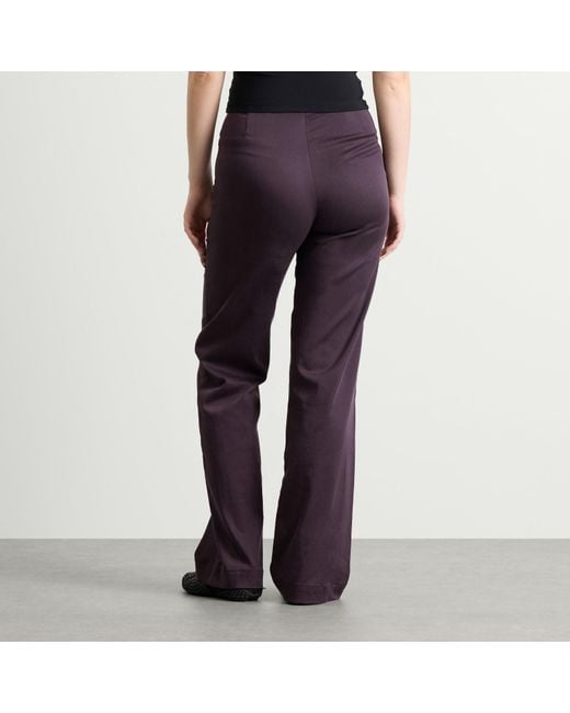 Peachy Den Purple Twiggy Travel Trouser