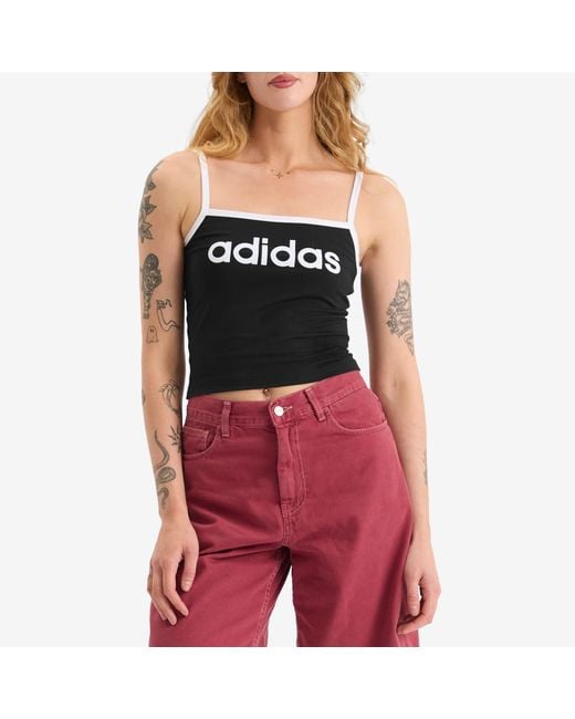 Adidas Black Summer Tank