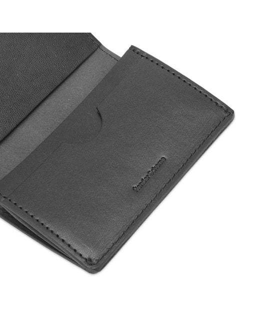 Hender Scheme Black Folded Card Case
