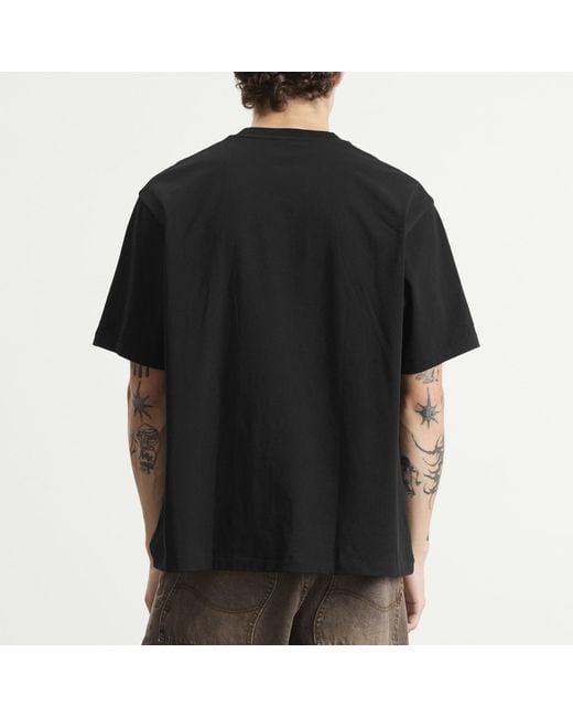 A Bathing Ape Black Gothic College T-Shirt for men