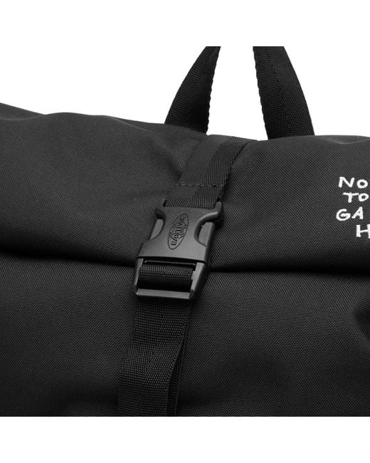 Eastpak Black X Basquiat Up Roll Backpack
