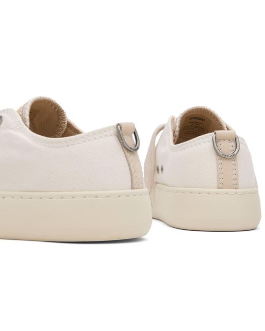 Represent White Rep-Cap Sneaker for men