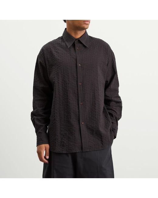 SAGE NATION Black Chisholm Check Shirt for men