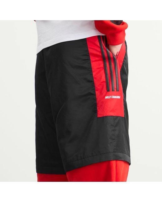 Adidas Red X Willy Chavarria Gomez Zip Off Pant