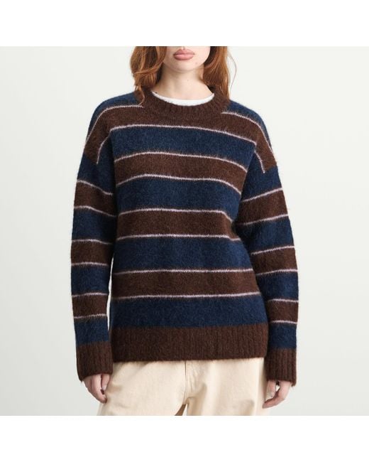 Samsøe & Samsøe Blue Sajeanne Hairy Knit Sweater