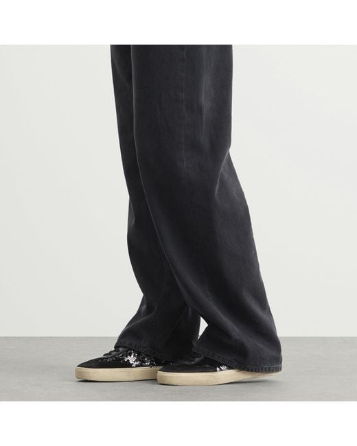 Golden Goose Deluxe Brand Black Soul Star Sneaker