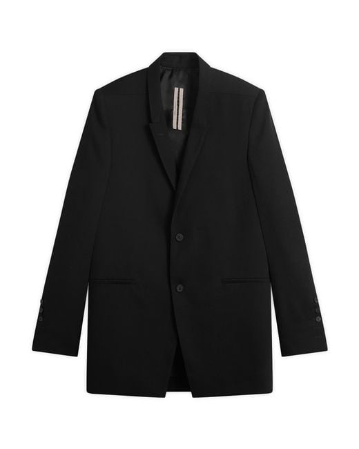 Rick Owens Black Concordian Blazer for men