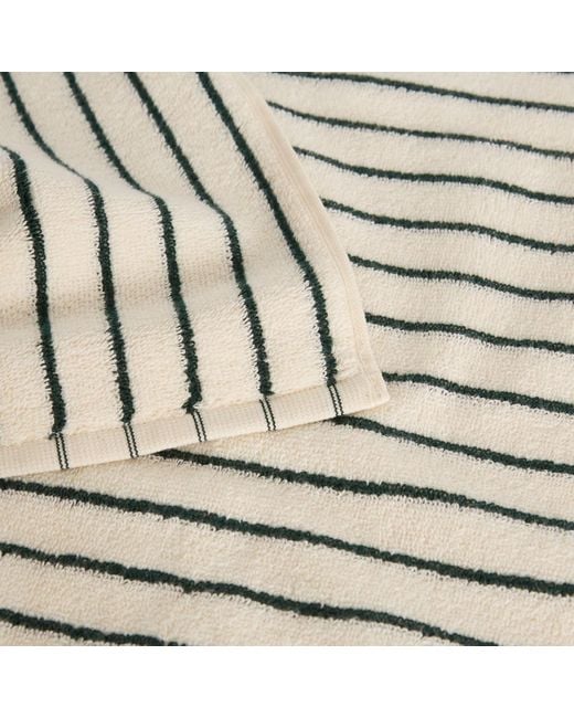 Tekla Gray Organic Terry Bath Towel