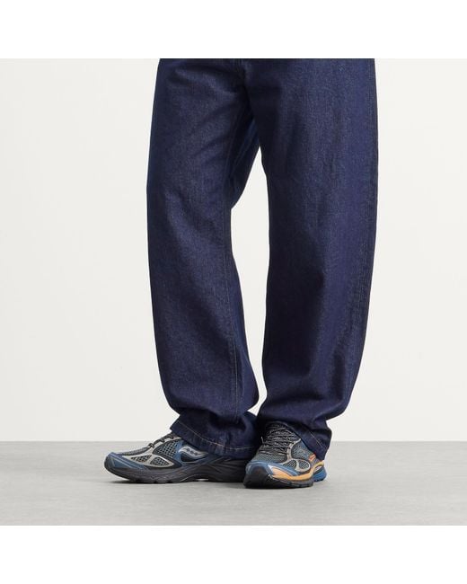 Saucony Blue Progrid Guide 7 Sneaker for men