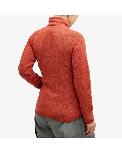 Patagonia Red Better Sweater Jacket
