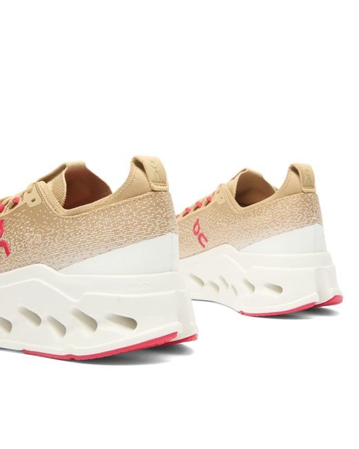 On Shoes Natural Cloudsurfer Max Sneaker