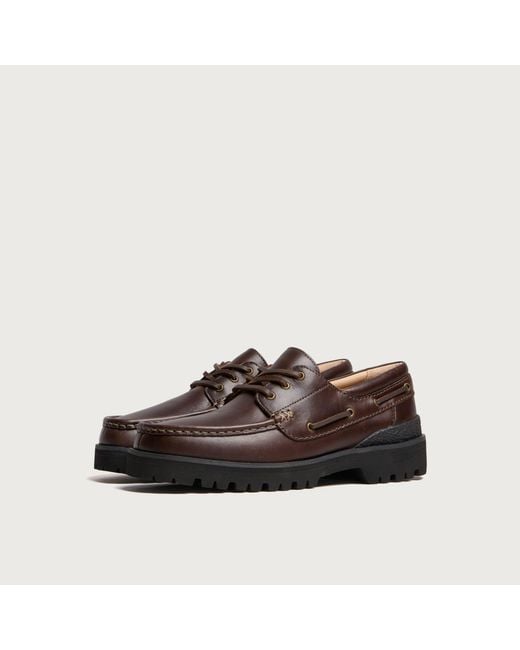 Clarks Brown Yukoner Boat for men