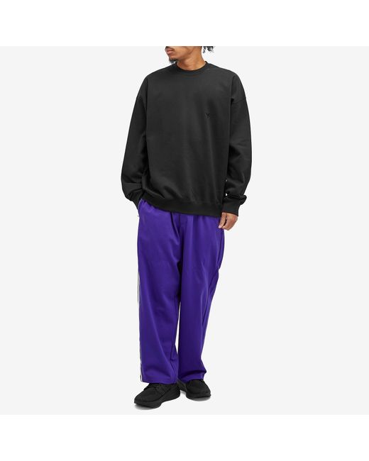 Y-3 Core Logo Crew Sweat in Black for Men | Lyst