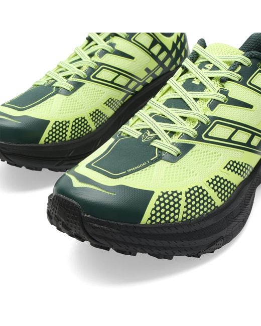 Hoka One One Green Speedgoat 2 Sneaker for men