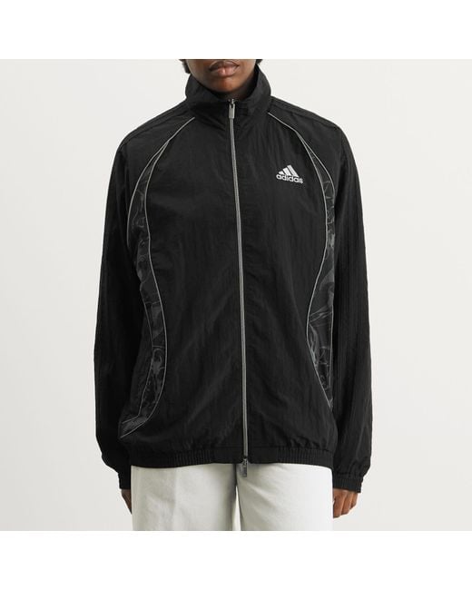 Adidas Black Adilenium Teamgeist Tracktop for men