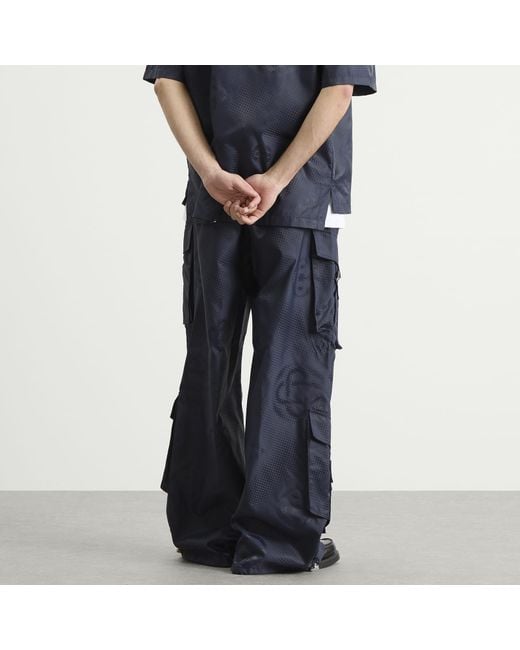 Casablanca Blue Cargo Trouser for men