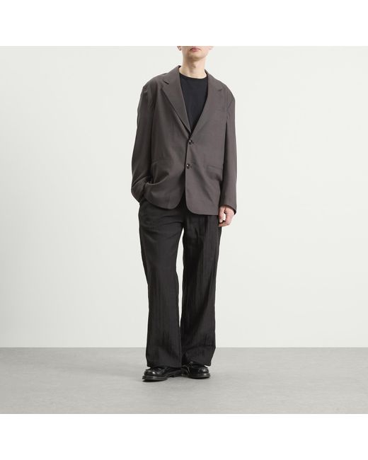 Our Legacy Black Merino Industry Blazer for men