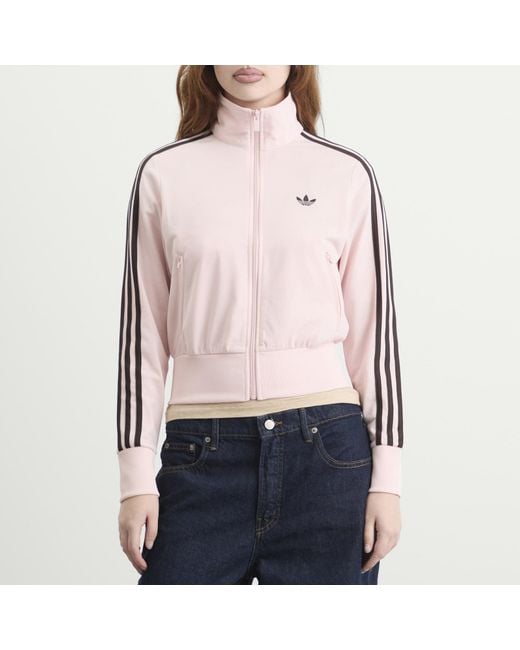 Adidas Pink Classic Firebird Tracktop