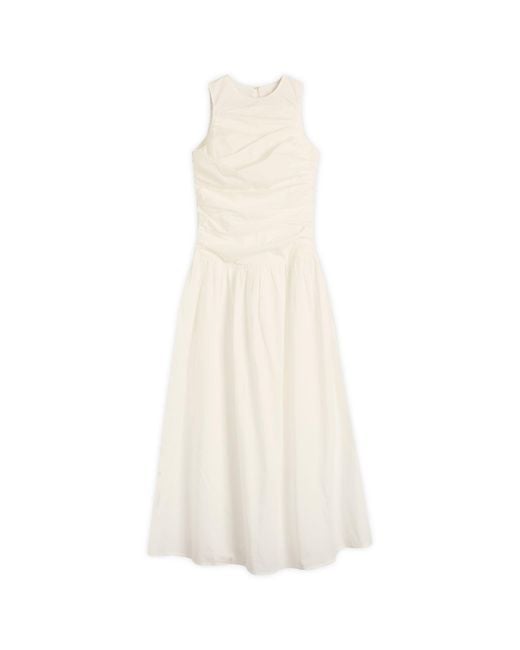 4th & Reckless White Zendaya Midi Dress
