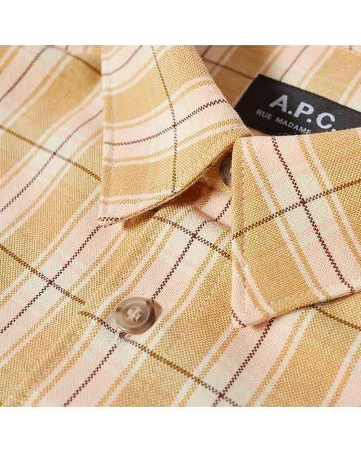 A.P.C. Natural Vico Overshirt for men