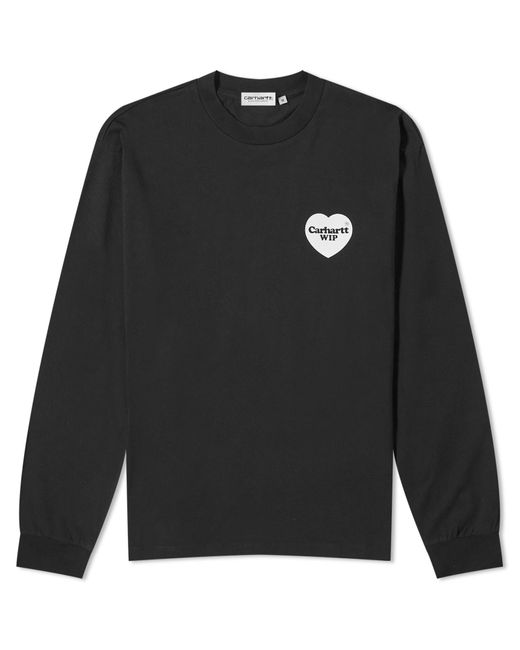 Carhartt Black Long Sleeve Heart Bandana T-shirt