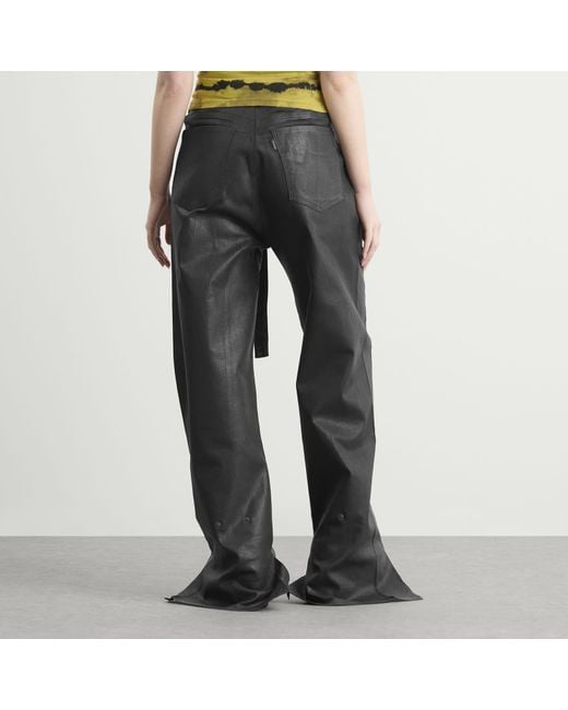 OTTOLINGER Gray Glazed Baggy Jeans