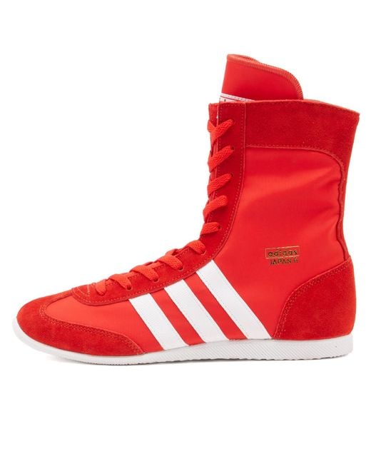 adidas Japan H W Sneaker in Red | Lyst
