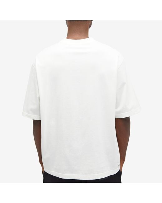 Lanvin White X Future Eagle Print T-Shirt for men