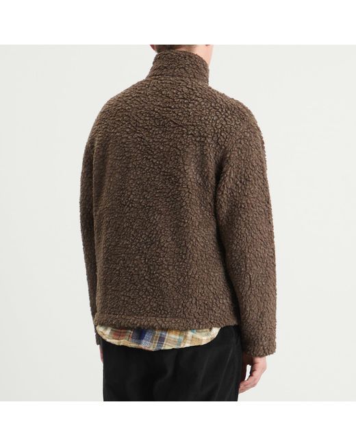 Cafe Mountain Brown Mountain Fleece Jacket for men