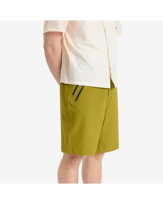 Purple Mountain Observatory Green Forest Shorts for men