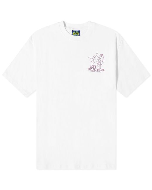 LO-FI White Good Karma T-Shirt for men