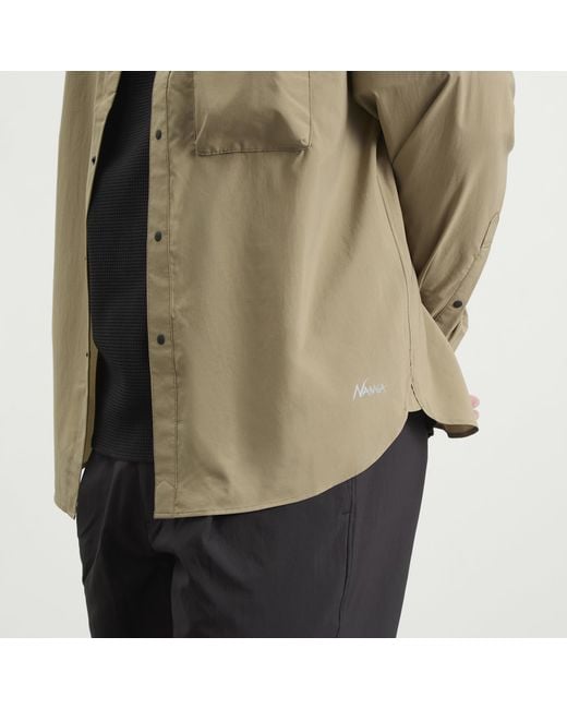 NANGA Green Plc Excursion Shirt for men