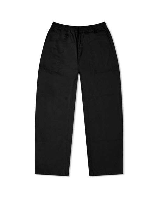 LO-FI Black Easy Trousers for men