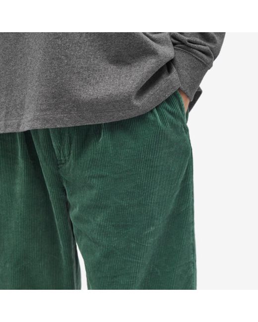 Polo Ralph Lauren Green Pleated Corduroy Pant for men