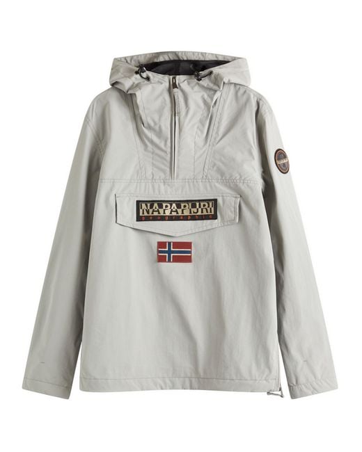Napapijri Gray Rainforest Jacket for men