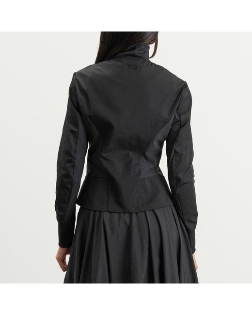 Y-3 Black 3 Stripe Jacket