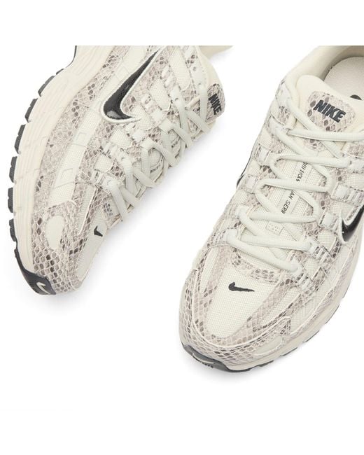Nike White P-6000 Se Sneaker