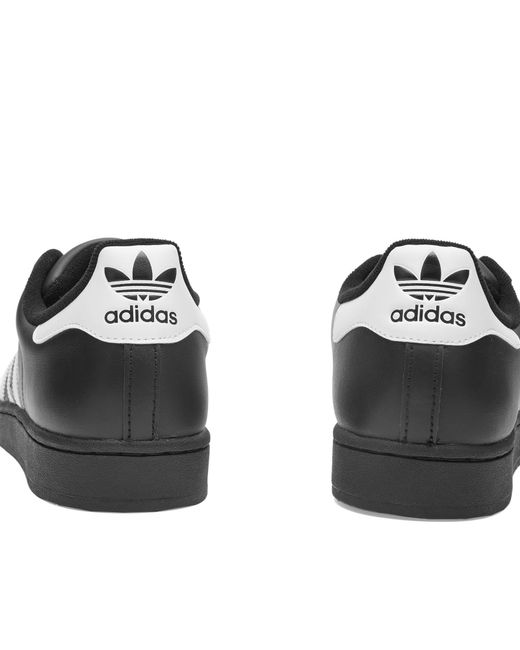 Adidas Black Superstar Ii Sneaker