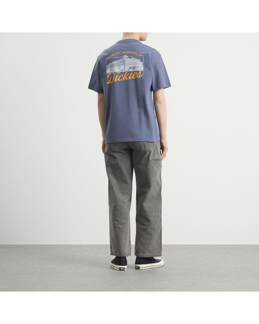 Dickies Blue Wellsville T-Shirt for men
