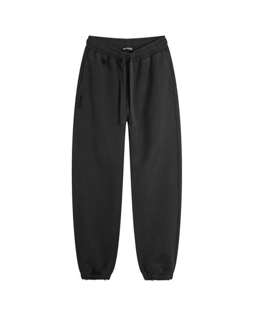 Cole Buxton Black Distressed Sweat Pants for men