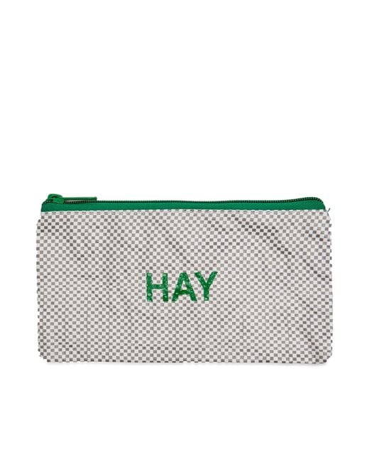 Hay Green Candy Mono Wash Bag