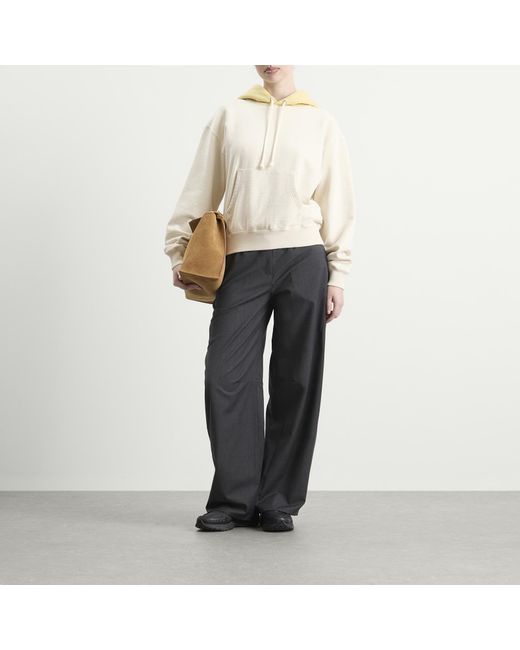 Auralee White Bd Sweat Parka